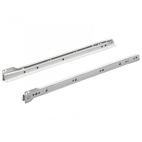 Hettich Rollschubführung Teilauszug 550 mm - 2 Stück Möbelbeschläge
