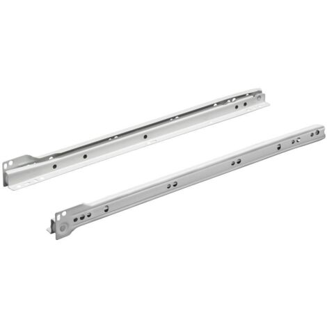 Hettich Rollschubführung Teilauszug 600 mm - 2 Stück Möbelbeschläge