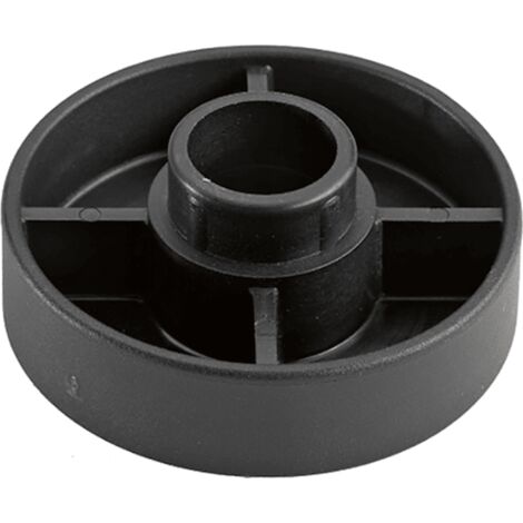 Hettich Rolltraverse-Gleiter,  Systema Top 2000 9133150, Ø 77,5mm, H 20mm,  Kunststoff schw.