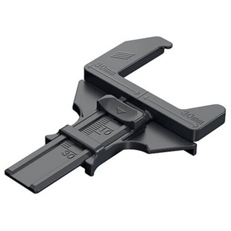 Hettich Scharnier-Positionierhilfe,  9134988,  Kunststoff,  anthr.