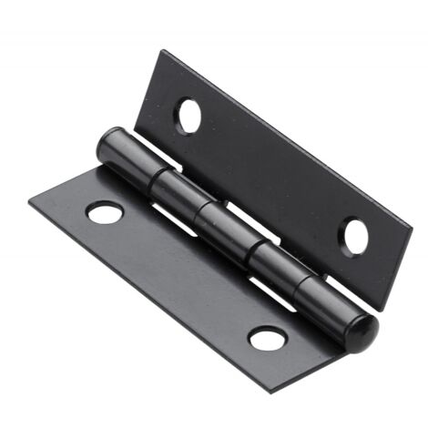 Hettich Scharnier Stahl 50 x 30 mm schwarz Gartensteckdose