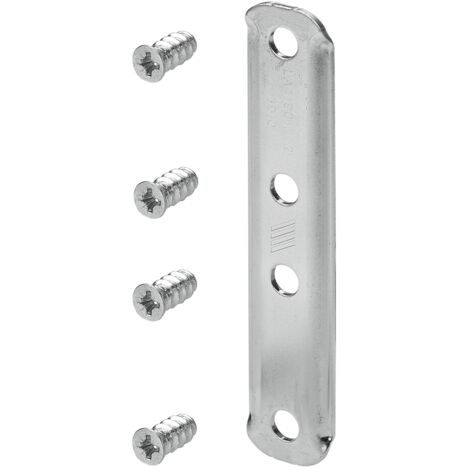Hettich Schiebetür-Verbindungslasche,  TopLine,  9277155,  Stahl,  verzinkt