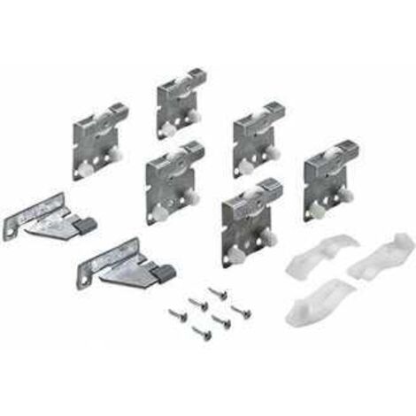 Hettich Schiebetürbeschlag Top Line 27 3-türig Komplett-Set 25kg DIN L/R