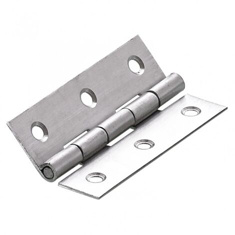 Hettich Schmales Scharnier Edelstahl 40 x 70 mm Scharniere Beschlag Türband