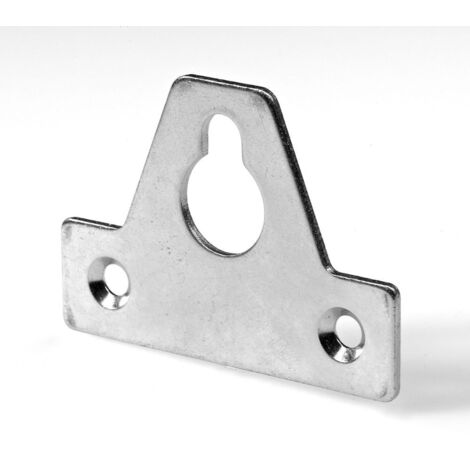 Hettich Schrankaufhänger mit Schlüssellochung Verzinkt 64 x 46mm