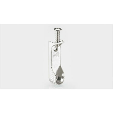 Hettich Schrankrohr-Lager SL 786, 70668 für Kleiderstange 30x15mm vernickelt