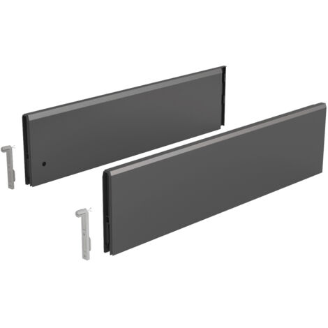 Hettich Schubk.-Designelement, ArciTech, 9122958, NL500mm, Stahl anthrazit pulverbeschichtet