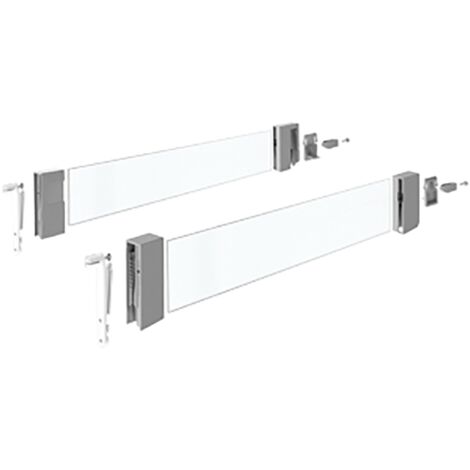 Hettich Schubkasten-Designelement, InnoTech Atira, 9194799, NL350mm, Floatglas klar