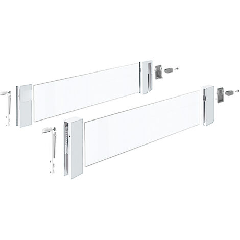 Hettich Schubkasten-Designelement, InnoTech Atira, 9194828, NL420mm, Floatglas klar
