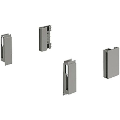 Hettich Schubkasten-Designelementadapter,  InnoTech Atira,  9194657,  silber