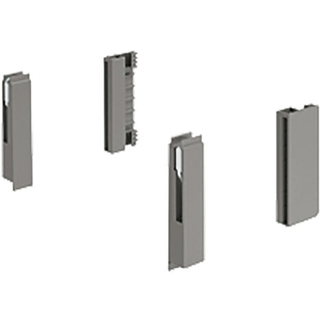 Hettich Schubkasten-Designelementadapter,  InnoTech Atira,  9194660,  silber