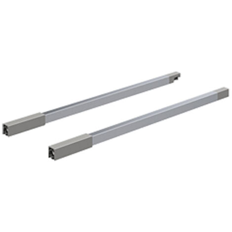 Hettich Schubkasten-Doppelreling, InnoTech Atira, 9195019, NL470mm, rechts, silber