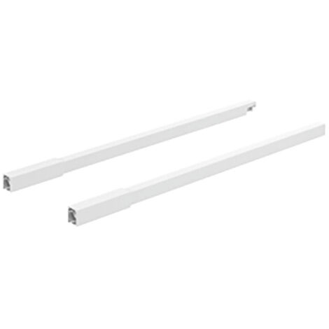 Hettich Schubkasten-Doppelreling, InnoTech Atira, 9195032, NL470mm, links, weiß