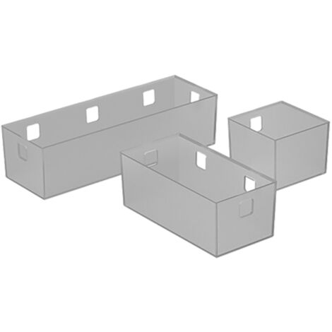 Hettich Schubkasten-Einhängeschalenset,  Banio,  9207260xB84,  Kunststoff graphit