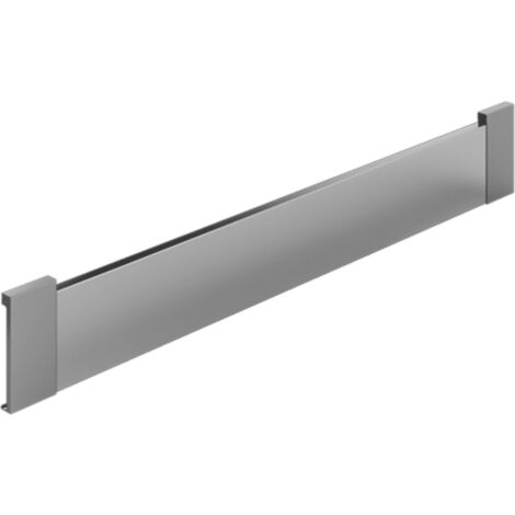 Hettich Schubkasten-Front,  ArciTech,  9122814, Korpusb. 400mm,  Aluminium matt