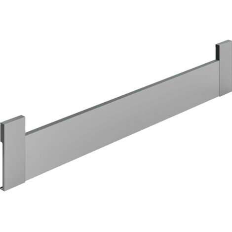 Hettich Schubkasten-Front,  ArciTech,  9122824, Korpusb. 450mm,  Aluminium pulverbeschichtet