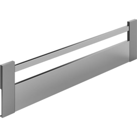 Hettich Schubkasten-Front,  ArciTech,  9122871, Korpusb. 600mm,  Aluminium matt