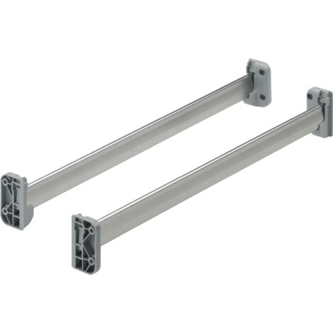 Hettich Schubkasten-Hängerahmen-Set,  550mm,  MultiTech 51501,  Stahl vernickelt