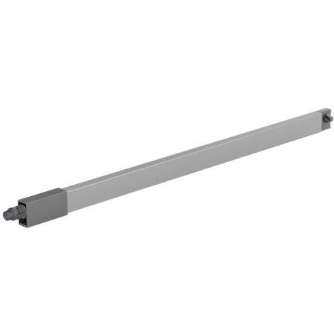Hettich Schubkasten-Längsreling, ArciTech, 9122003, NL500mm, links, silber