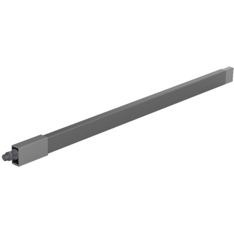 Hettich Schubkasten-Längsreling, ArciTech, 9122036, NL650mm, rechts, anthrazit