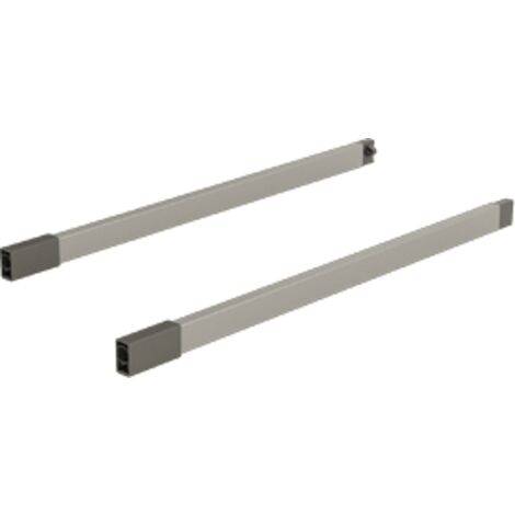 Hettich Schubkasten-Längsreling, ArciTech, 9160531, NL450mm, links, champagner
