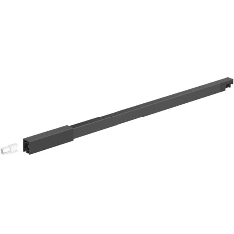 Hettich Schubkasten-Längsreling, InnoTech Atira, 9194558, NL470mm, links, anthrazit