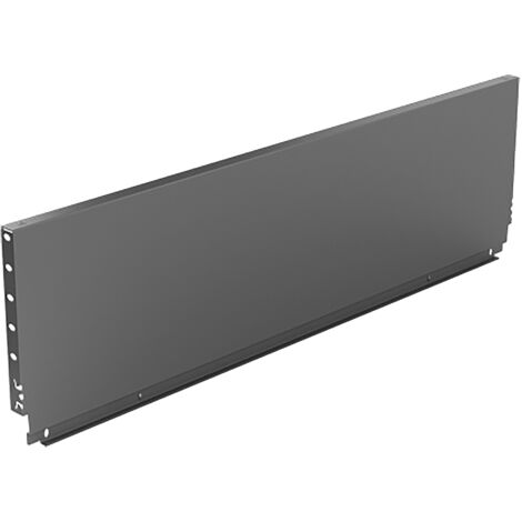Hettich Schubkasten-Rückwand,  ArciTech,  9121718,  KB 400mm,  anthrazit pulverbeschichtet