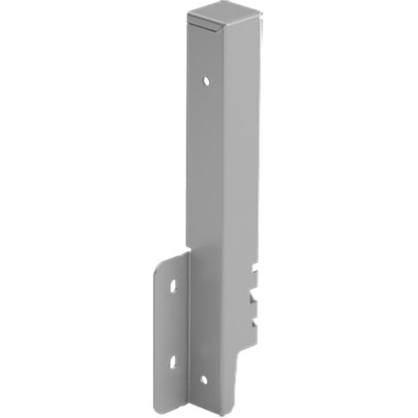 Hettich Schubkasten-Rückwandverbinder,  rechts,  ArciTech,  9121844,  Stahl silber