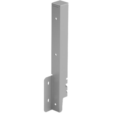 Hettich Schubkasten-Rückwandverbinder,  rechts,  ArciTech,  9121852,  Stahl silber