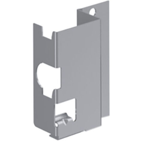 Hettich Schubkasten-Rückwandverbinder,  rechts,  InnoTech,  9003474,  Stahl silber