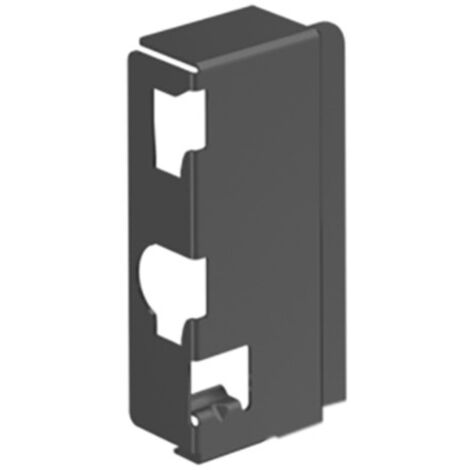 Hettich Schubkasten-Rückwandverbinder,  rechts,  InnoTech Atira,  9194630,  Stahl anthrazit