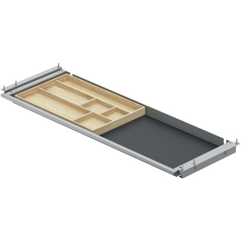 Hettich Schubkasten SL GRIP silber