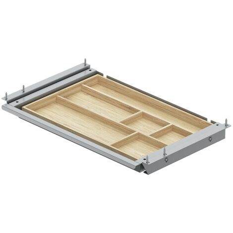 Hettich Schubkasten SN GRIP silber