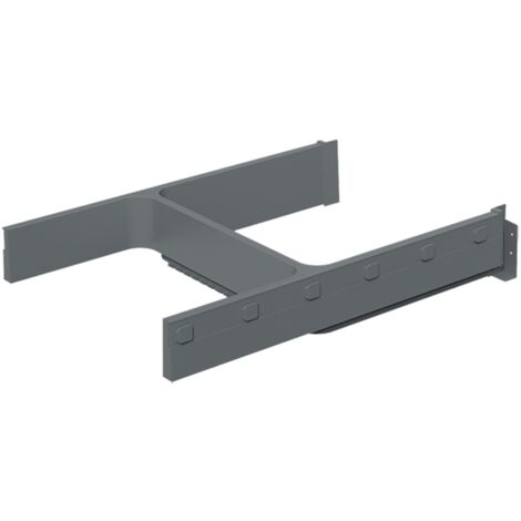 Hettich Schubkasten-Trennelement,  Banio,  9207259,  Nennl.500mm,  Kunststoff dunkelgrau