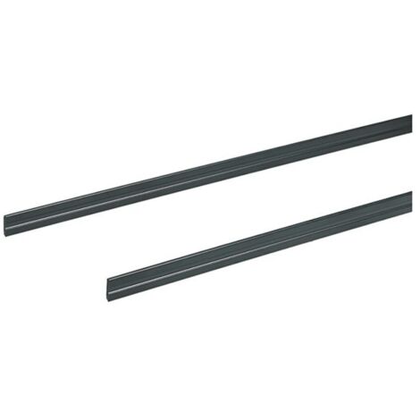 Hettich Schubkasten-Trennelement OrgaStripe, 9203254 Nennl.1100mm Kunststoff schwarz