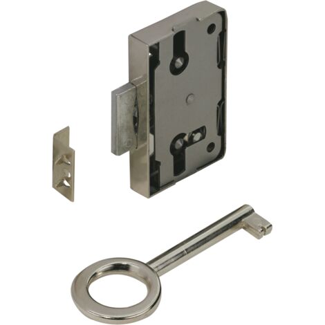 HETTICH Serrure de meuble acier en applique HETTICH 20 mm réversible