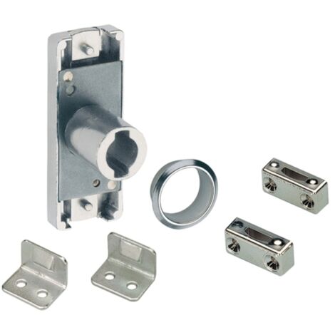 Hettich Set Zylinderschubstangenschloss Z23, ø 18 mm, rechts