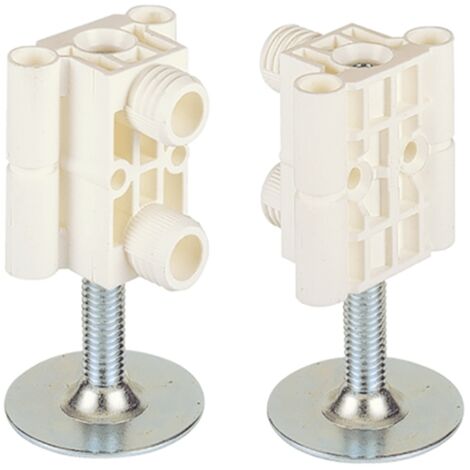 Hettich Sockelversteller Systema Top 2000 für Außenwand,  80 - 120 mm