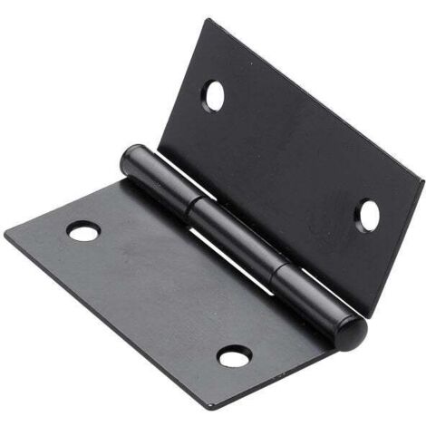 HETTICH Stahl-Möbelscharnier, L.50 x B.50 mm, schwarz HETTICH