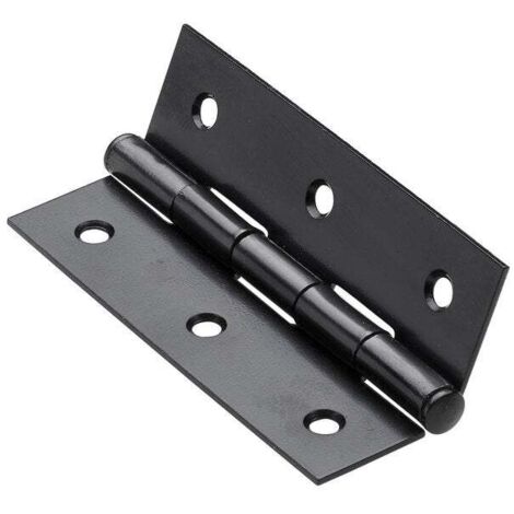 HETTICH Stahl-Möbelscharnier, L.60 x B.35 mm, schwarz HETTICH