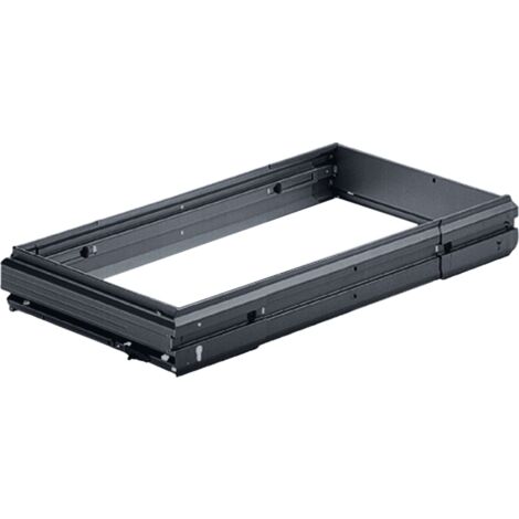 Hettich Stahlschubkasten-Hängeregistraturrahmen,  Systema Top 2000 1084131,  schwarz