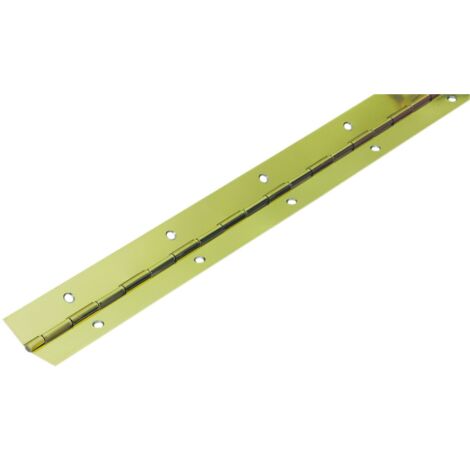 Hettich Stangenscharnier vermessingt 20 x 1200 mm, kürzbar Scharniere