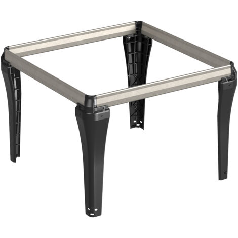 Hettich STAschubk.-Hängerahmen,  steckbar,  Systema Top 2000 9039917,  Stahl,  schwarz vern.