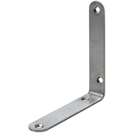 Hettich Stuhlwinkel Edelstahl 100 x 100 x 18mm Winkel Möbelwinkel Flachverbinder