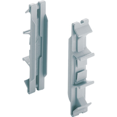 HETTICH Systema Top 2000 Orgaclip, Kunststoff schwarz