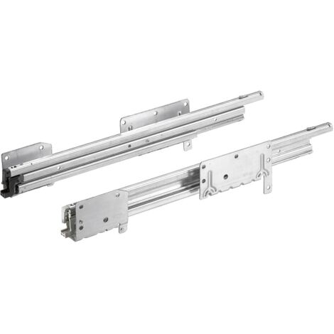 HETTICH SYSTEMA TOP 2000 Schubkasten Auszugsführung Quadro Duplex 25, rechts, Einbautiefe 730 mm