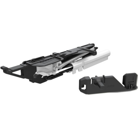 HETTICH Systema Top 2000 Selbsteinzugsgehäuse Silent System links, schwarz