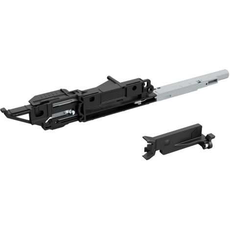 Hettich Systema Top2000 Push-to-open  für grifflose Fronten Kunststoff schwarz