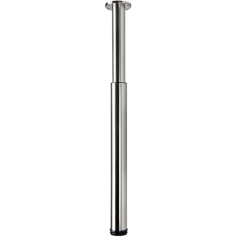 Hettich Tischbein Tischfuß mit XXL-Hähenverstellung rund 70-110cm 9196649