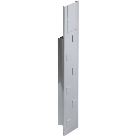 Hettich Tischgestell-Abdeckblende,  H 525mm,  Square 9280588,  aluminiumoptik